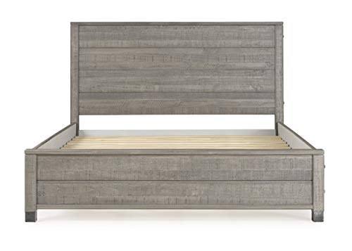 Camaflexi Baja Platform Bed, King Size, Grey #TOP3