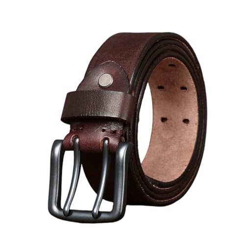 Ceinture décontractée en cuir pour homme idéale avec un jean pour les sorties du week-end