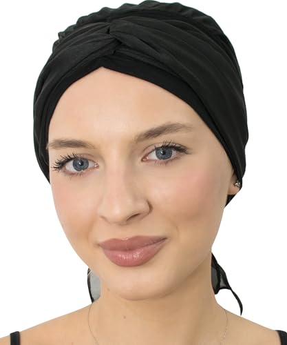 CAPLORD Chemo Headwrap for Women Turban Headwear for Cancer Patients Skull Cap Hair Loss Cover Lightweight Head Covering Hat