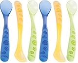 Nuby ID5377 - Breilöffel lang, 3-er Pack, Farblich sortiert (Packung mit 2)