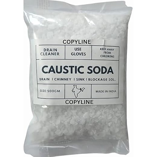 Caustic Soda Flakes Cleaner - 500g
