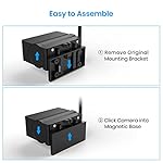 AUTO-VOX-Magnetic-Mount-for-Solar4-RearFront-Camera-Only-Easy-Hitching-of-Gooseneck-Horse-Boat-Travel-TrailerFifth-WheelsRVCamper