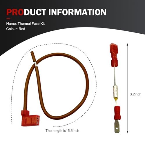 Image of 5 PCS Water Heater Thermal Fuse Breaker Kit, RV Water Heater Thermal Fuse Replacements, Compatible with RV OEM Atwood 93866 (Pink)