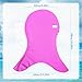 Naisicore Facekini, Elastic Sun Protection Mask, Full Head Sunscreen Mask, Breathable Swim Cap for Swimming Diving (Pink)