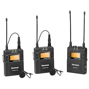 Saramonic UwMic9 Kit 2 TX9 TX9 RX9 2x zender + receiver