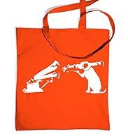 100% cotton (140 gsm weight) 10 litre capacity. Approximately 38 x 40cm. Long handles suitable for carrying in hand or over shoulder. Designed and printed within the UK