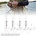 4Pcs Fishing Bait Cage Copper Spring Basket Lure Feeder with Hooks Fishing Accessories, Fishing Feeder Bait Cage, Carp Fish Rigs