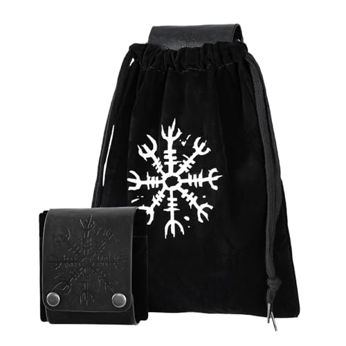 Bolso de cintura vintage con estética renacentista y acabados de alta resistencia