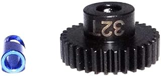 Hot Racing NSG32M06 32t Steel Mod 0.6 Pinion Gear 5mm