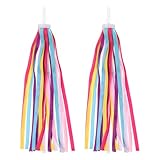 Longueur du pompon : 25 cm / 9,84 pouces ; Longueur de la poignée en plastique : 4 cm / 1,57 pouce ; Diamètre de la pointe : 0,65 cm / 0,25 pouce ; Liste d'emballage : 1 ensemble x Accessoires de vélo