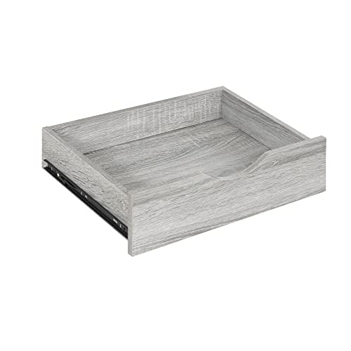 Naomi Home 7 Drawer Dresser For Bedroom, Stylish Tall Dressers With Wheels, Storage Shelves, Small Dresser For Closet, Makeup Dresser With 180 Lbs Capacity - Gray Oak #TOP7