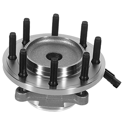 Image of Detroit Axle - RWD Pair Front Wheel Bearing and Hub Assembly for 2009 2010 2011 Dodge Ram 2500 Ram 3500 8 Lugs w /ABS