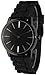 Geneva Black w/ Black Silicone Jelly Watch