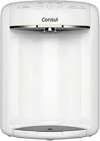 Purificador de Água Consul (CPB36ABA) - 110V - Branco - Alta Capacidade de Refrigeração e 3 Níveis de Temperatura