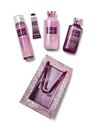 Image of Bath and Body Works A Thousand Wishes Gift Bag Set | SET OF 4 | Gift Bag Set | Woodsy Fragrance | For Men & Women