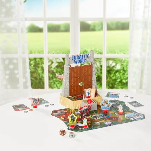 EPOCH Games - Jurassic World T-Rex Panic - Jeu de société et Jouet pour Enfants dans l'univers des Dinosaures - 7514 – vue 2