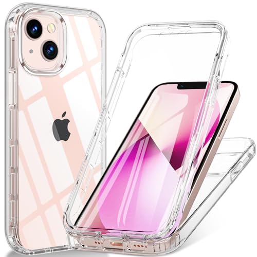 Coque iPhone 13 mini antichoc militaire BESINPO transparente et tactile