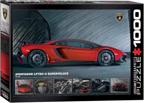 EuroGraphics Lamborghini Aventador 750 4 SV Puzzle (1000 Piece)