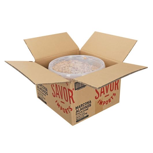 Savor Imports Fried and Salted Marcona Almond, 11 Pound - 1 each.