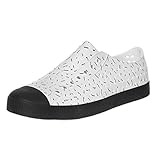 tak tik otv instagram  Native 2 Jefferson Print Shell White/Jiffy Black/Tik Tak Jiffy, Weiß - Bianco - Größe: 12 US