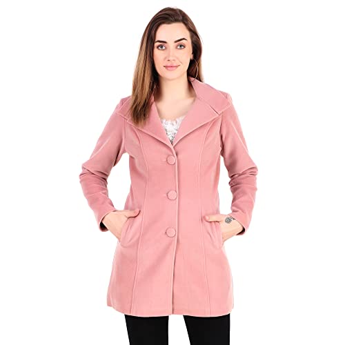 Image of Leather Retail Long Winter Wear Velvet Jacket For Women