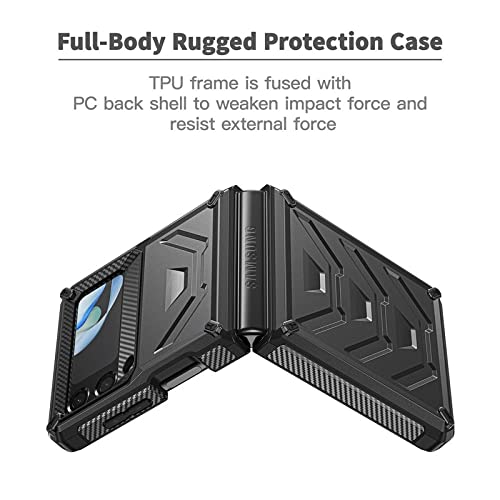 Coque Samsung Z Flip4 protège objectif contre les rayures étui robuste - 3