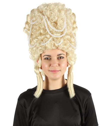 HPO Adult Women's Baroque French Revolution Queen Marry Wig Collection