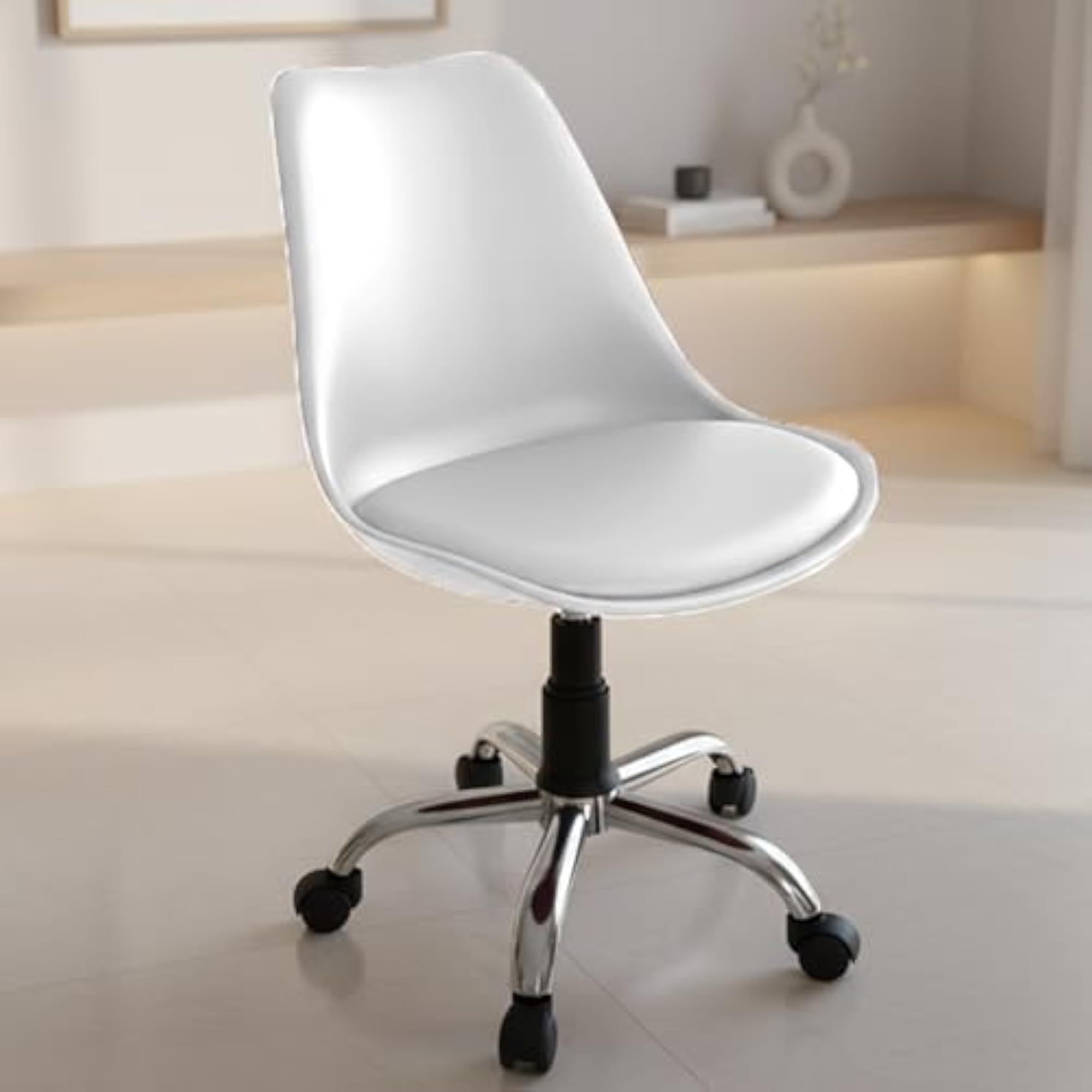 Smart Visitor Chair with Wheels