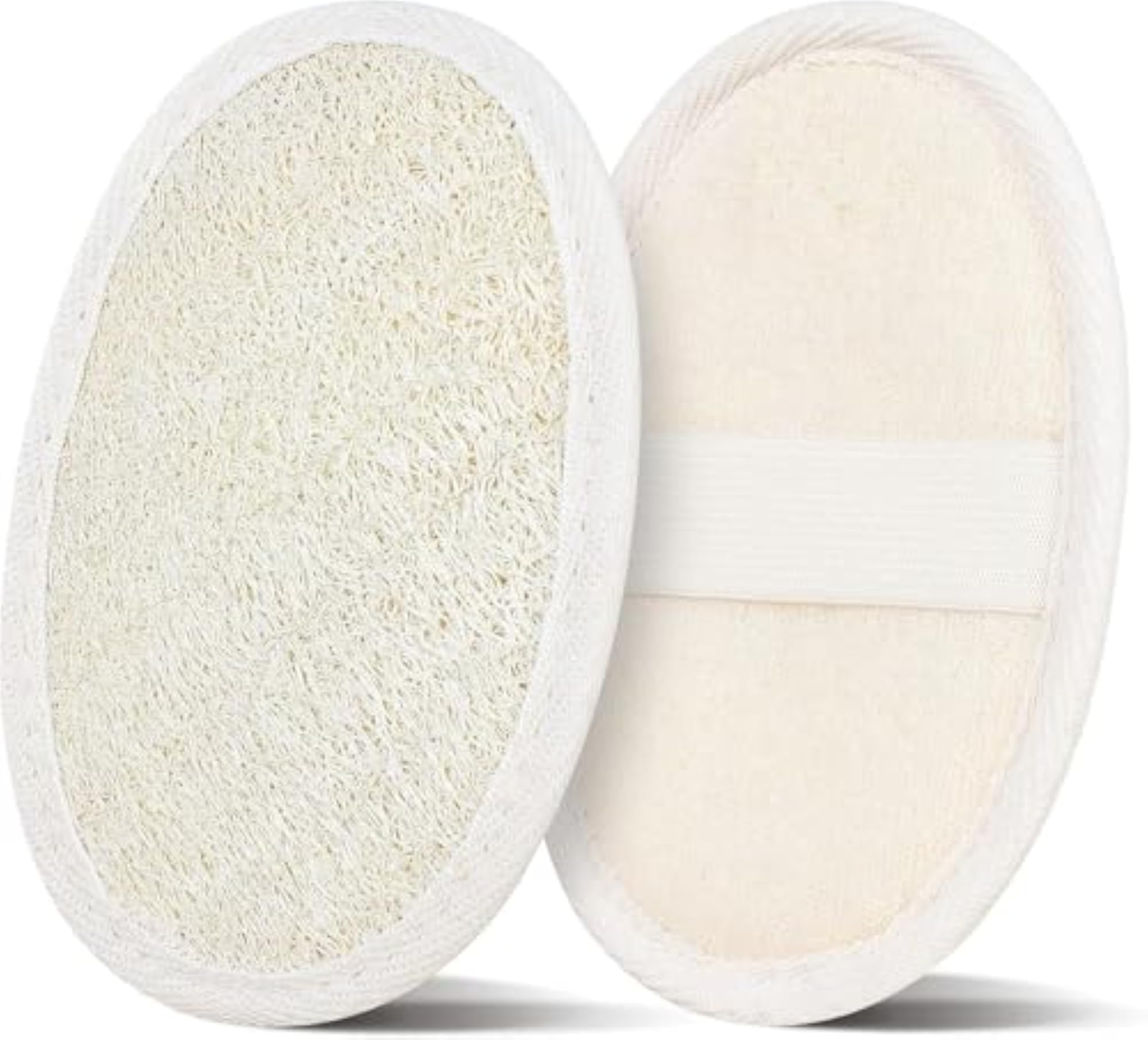 Pack of 10 Loofah Sponge Pads for Exfoliating