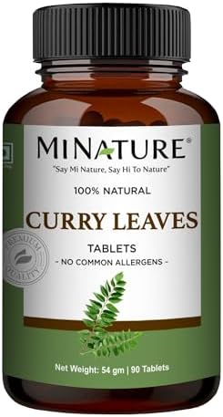 mi nature curry Leaves Tablet (Murraya koenigii) | Pure & Natural | Free from...
