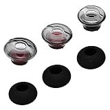 DMZHY Earbud Tips Eartips Ear Buds Replacement Earphone Ear Tips Kits Earpads Foam Set Cushion Earpieces for Plantronics Voyager 5200 5220 5210 Bluetooth Headset Headphone Foam Covers 3 Pairs SML