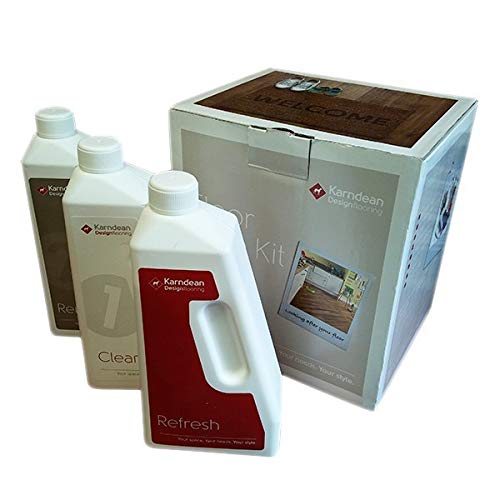 eXtreme Karndean Cleaning Trio Pack 750ml - 1 x Basic Stripper, Dim Glow/Refresher, Routine Cleaner - All In One Package