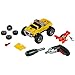 Theo Klein 8168 Set di camion Bosch | Set di montaggio per 3 camion | Include un cacciavite giocattolo alimentato a batteria | Giocattoli per bambini dai 3 anni in su