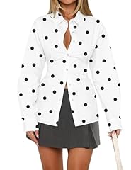 Polka Dot White Black