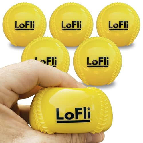 LoFli Limited-Flight Training Baseballs - Regulation Size &