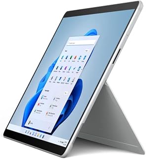 Microsoft Surface Pro X Tablet SQ2 Processor 16GB RAM (256GB SSD, Windows 11, Platinum)