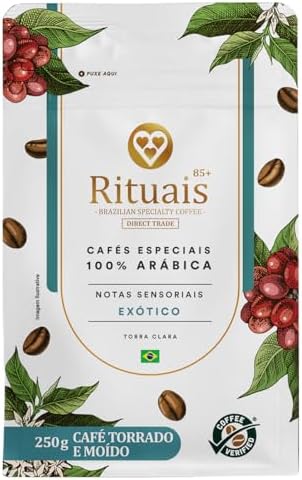 3 Corações Café Torrado e Moído Rituais 85+, Aroma Exótico, 250g