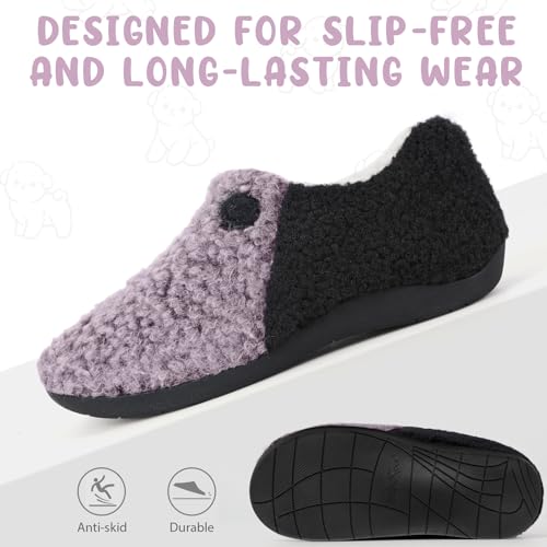 Image of ERGOfoot Orthopedic Slippers with Arch Support for Women Men