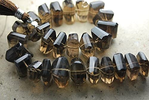 Quartz fumé facetté de haute qualité pour la création de bijoux raffinés faits main