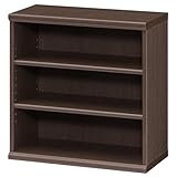大洋 本棚 ダークブラウン 幅59.2x奥行31x高さ60cm カラーラック NC6060