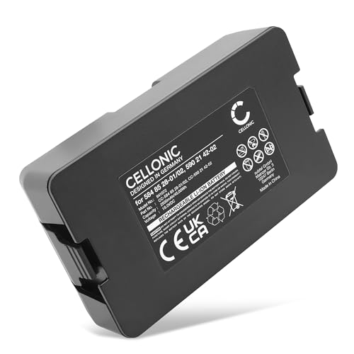 CELLONIC Batería de Herramientas Compatible con Husqvarna Automower Limited Edition 2020, Gardena Sileno Life,750, 1000, Sileno City 250, 400, 500, 1250, Flymo Easilife 500, McCulloch Rob 600 2500mAh