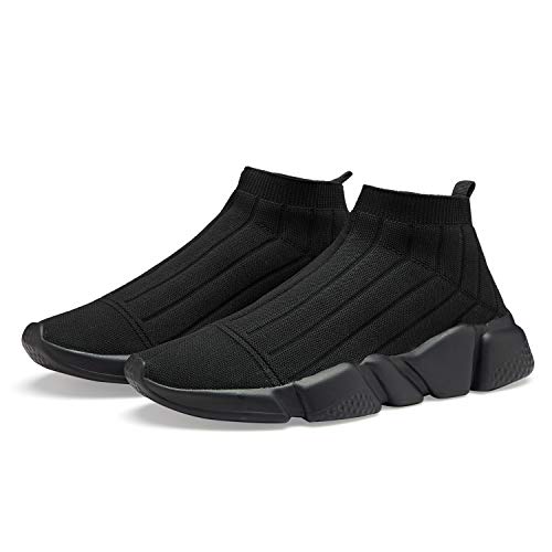 Image of Casbeam Men's Running Knit Comfortable Lightweight Breathable Casual Sports Shoes Fashion Sneakers Slip-On Walking Shoes