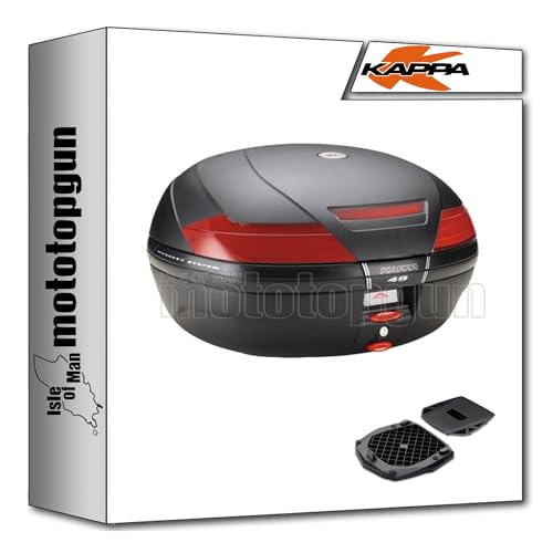Top case Kappa K49N avec support KR9052 : la solution de rangement pour Classic 500