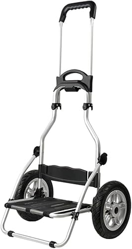 XFQZJG Chariot à roulettes gonflable – Chariot portable pour shopping, légumes, photographie et bagages – Chariot utilitaire d'extérieur polyvalent