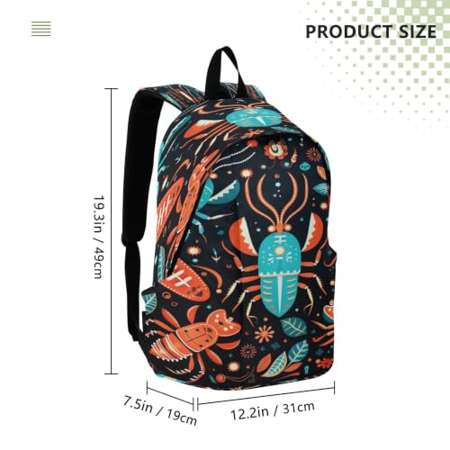 Sac à dos homard noir léger et ergonomique avec compartiment ordinateur - 3