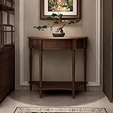 Rangement pratique avec style : cette table console combine parfaitement fonctionnalité et esthétique, avec un tiroir de rangement pratique pour garder vos affaires organisées. Son design fonctionnel aide à réduire l'encombrement tout en améliorant l'apparence générale de votre couloir ou salon. Parfait pour ajouter du style et de l'utilité à votre décoration d'intérieur.