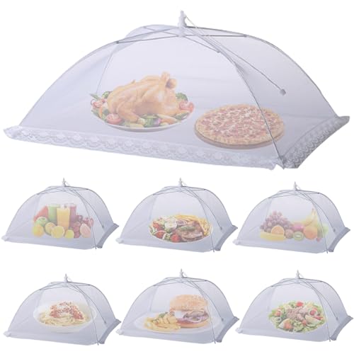 7 Pack Outdoor Food Covers and Nets