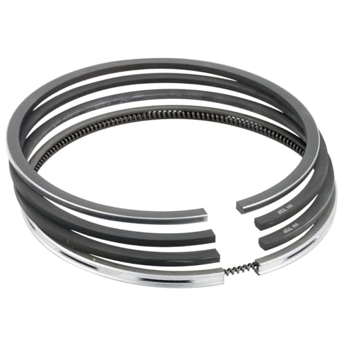 1cyl Compatible fit for VM Piston Rings Set Standard 130mm STD OEM 9-5212-00 9521200 8952120000 CC2406 L-130 V12 1306 1308 1310 1312 VMT VMT1 7698cc 7.7L Diesel V12 Direct Replacement Part