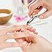 Joyzan Cuticle Nipper, Stainless Steel Nail Trimmer Professional Toe Manicure Care Remover Clippers Spring Pedicure Cutter Dead Skin Scissor Tool Fingernails Toenails Home SPA Salon Beauty Women Men