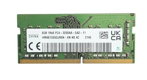 Image of 8GB DDR4 3200Mhz HMA81GS6DJR8N-XN PC4-25600 1.2v SODIMM 1Rx8 Laptop RAM Memory Orignal SK HYNIX (3 Years Warranty)